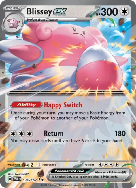 Blissey ex [Happy Switch | Return]