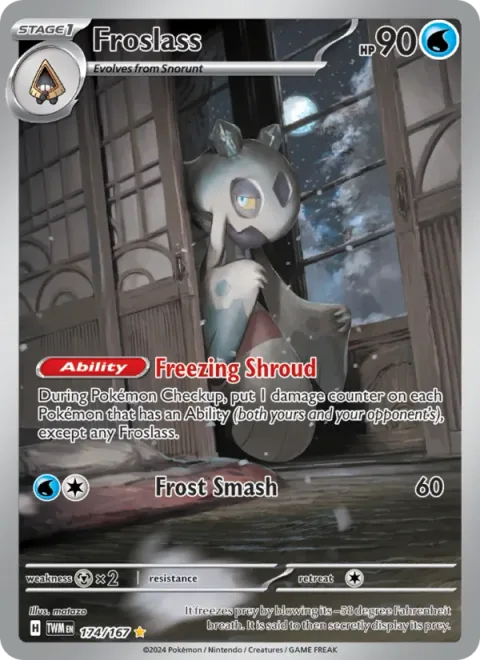 Froslass [Freezing Shroud | Frost Smash]
