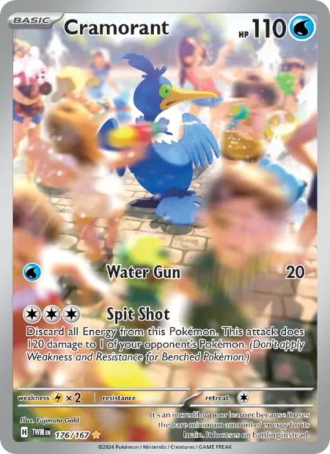 Cramorant [Water Gun | Spit Shot]