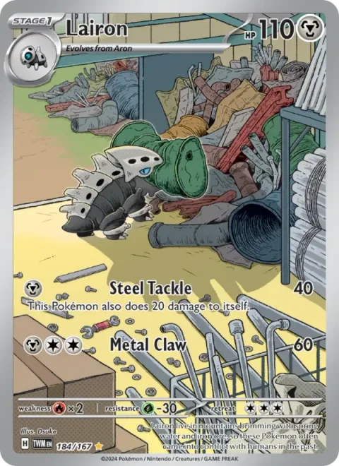 Lairon [Steel Tackle | Metal Claw]