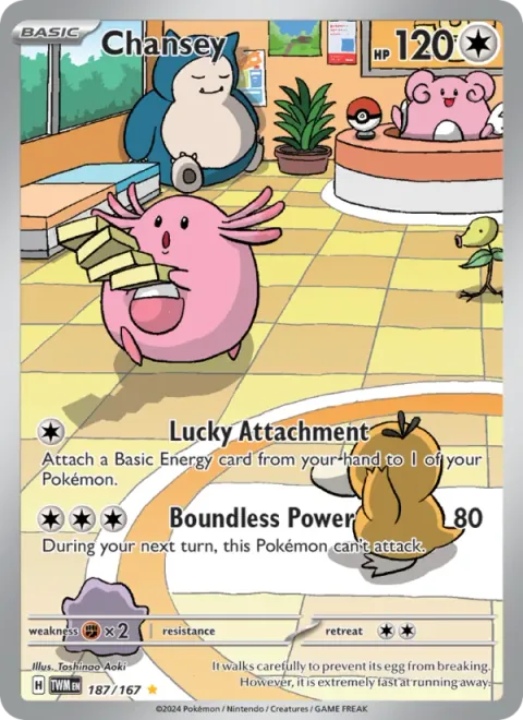 Chansey [Lucky Attachment | Boundless Power]