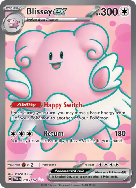 Blissey ex [Happy Switch | Return]