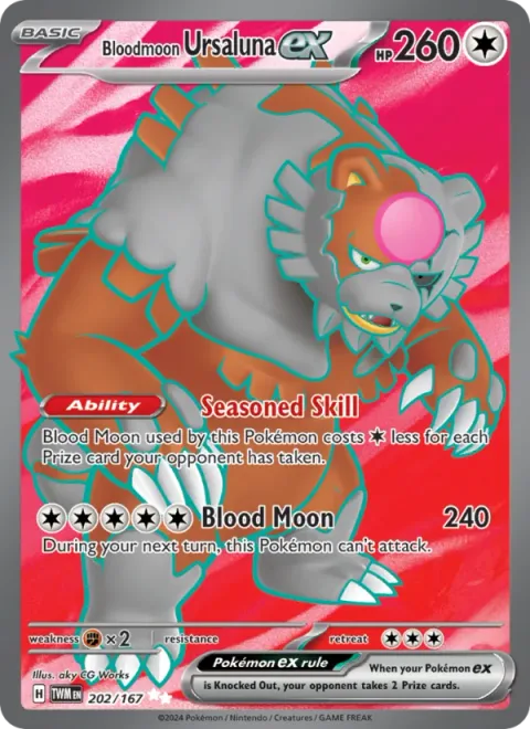 Bloodmoon Ursaluna ex [Seasoned Skill | Blood Moon]