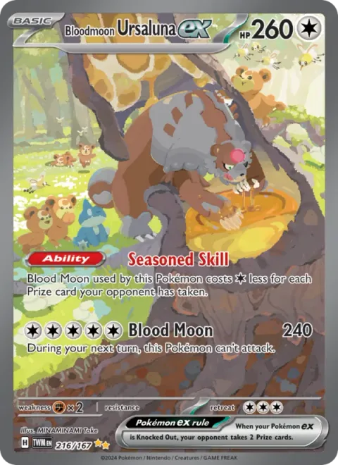 Bloodmoon Ursaluna ex [Seasoned Skill | Blood Moon]