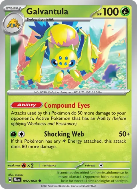 Galvantula [Compound Eyes | Shocking Web]
