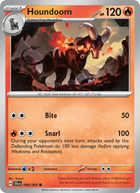 Houndoom [Bite | Snarl]