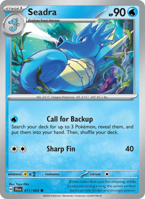 Seadra [Call for Backup | Sharp Fin]