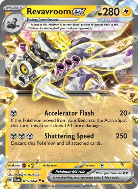 Revavroom ex [Accelerator Flash | Shattering Speed]