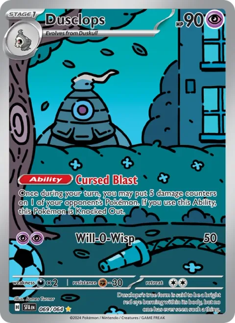 Dusclops [Cursed Blast | Will-O-Wisp]