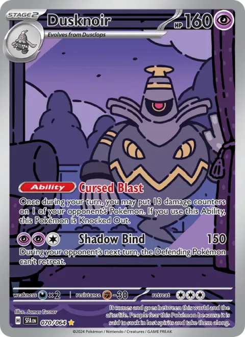 Dusknoir [Cursed Blast | Shadow Bind]