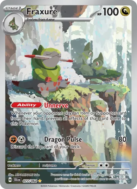 Fraxure [Unnerve | Dragon Pulse]