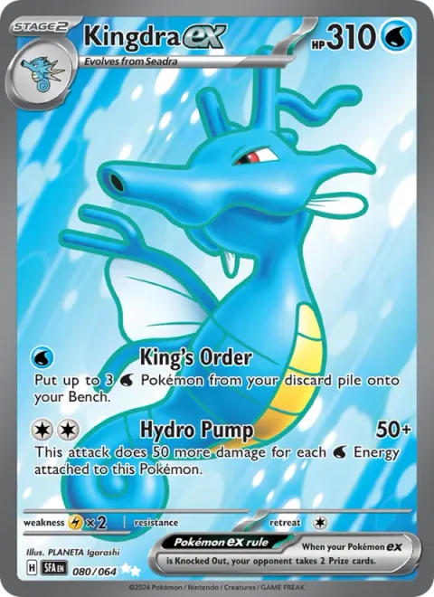 Kingdra ex [King's Order | Hydro Pump]