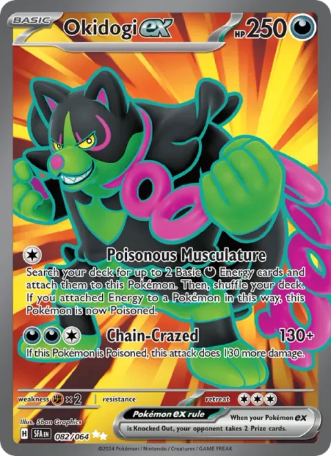 Okidogi ex [Poisonous Musculature | Chain-Crazed]