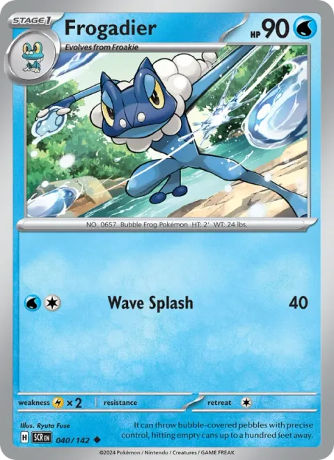 Frogadier [Wave Splash]