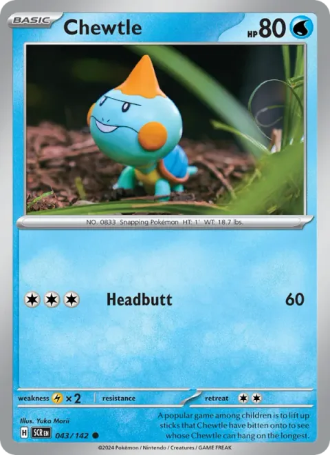Chewtle [Headbutt]
