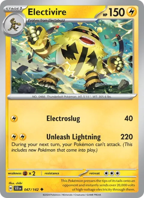 Electivire [Electroslug | Unleash Lightning]