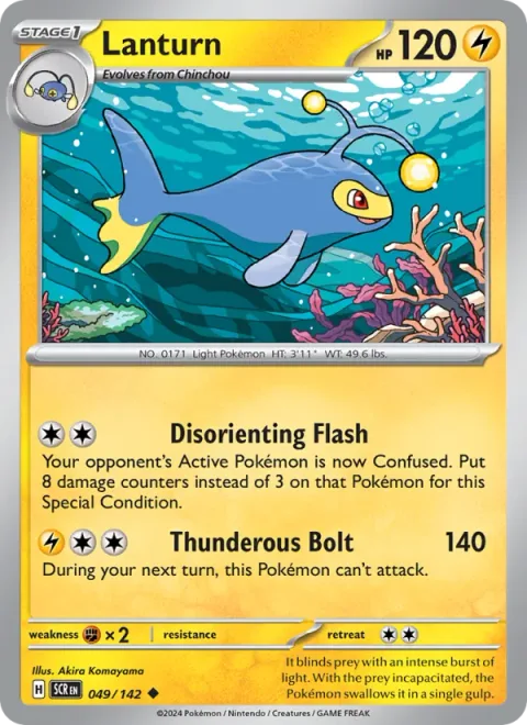 Lanturn [Disorienting Flash | Thunderous Bolt]