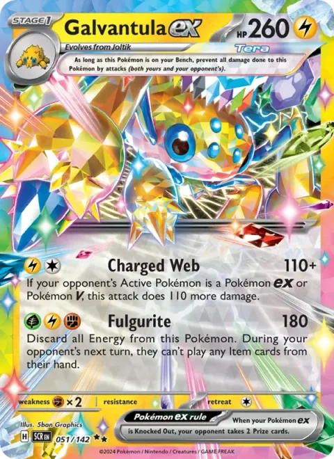 Galvantula ex [Charged Web | Fulgurite]