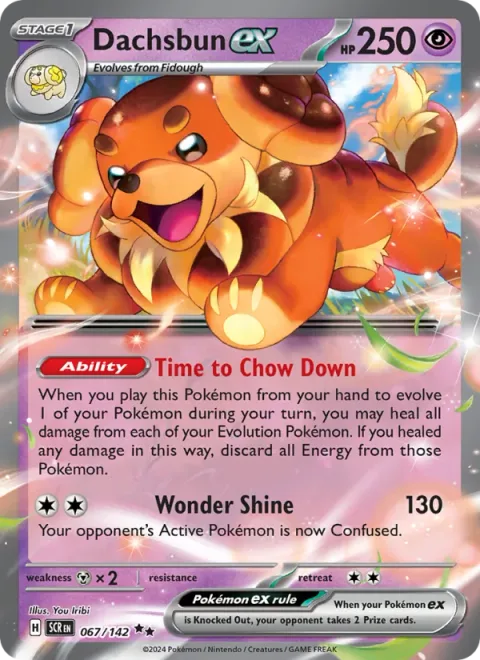 Dachsbun ex [Time to Chow Down | Wonder Shine]
