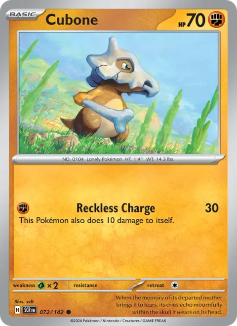 Cubone [Reckless Charge]