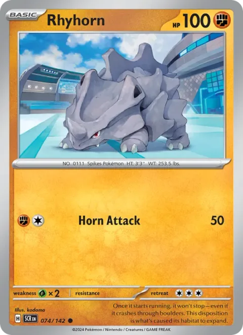 Rhyhorn [Horn Attack]