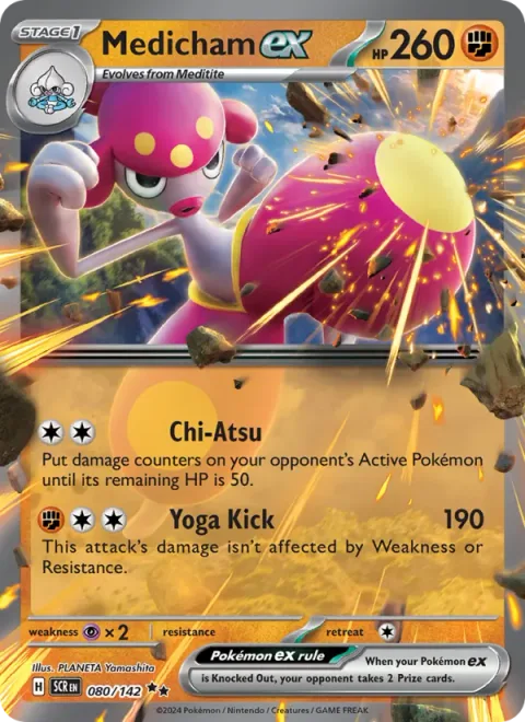 Medicham ex [Chi-Atsu | Yoga Kick]