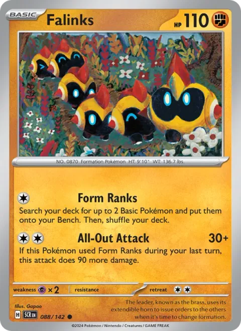 Falinks [Form Ranks | All-Out Attack]