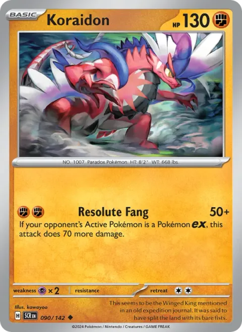 Koraidon [Resolute Fang]