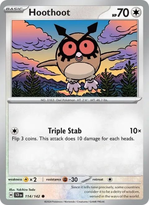 Hoothoot [Triple Stab]