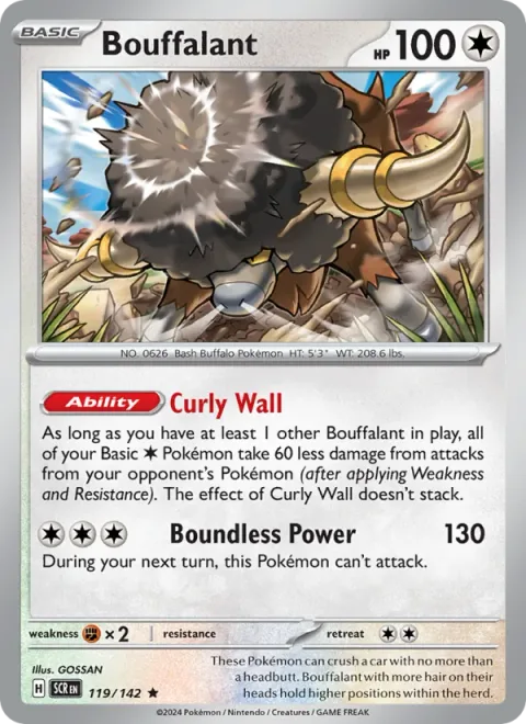 Bouffalant [Curly Wall | Boundless Power]
