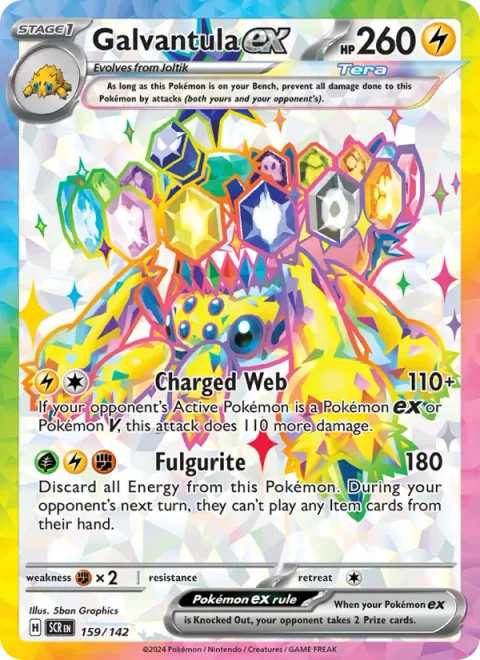 Galvantula ex [Charged Web | Fulgurite]
