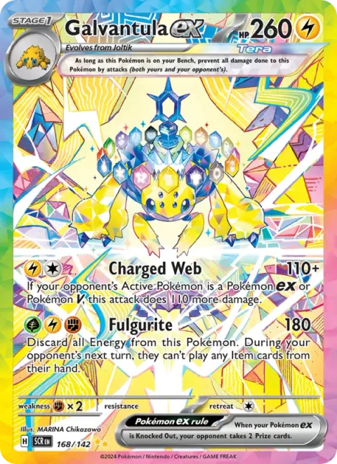 Galvantula ex [Charged Web | Fulgurite]