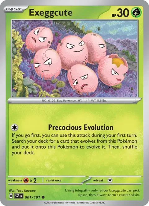 Exeggcute [Precocious Evolution]