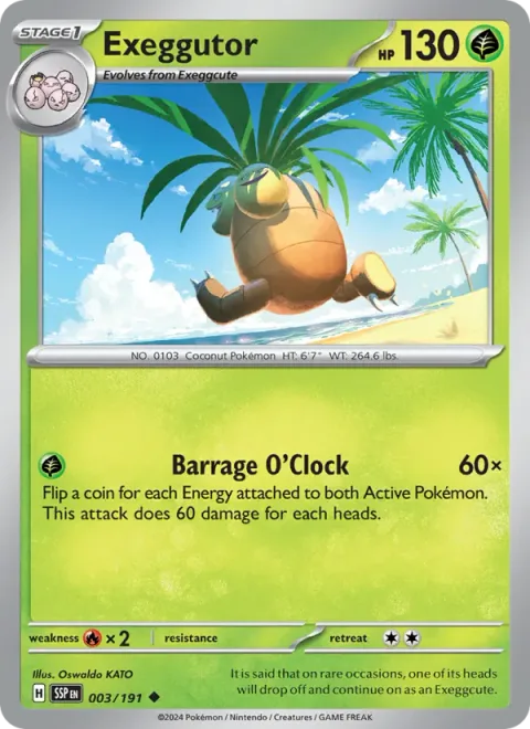 Exeggutor [Barrage O'Clock]