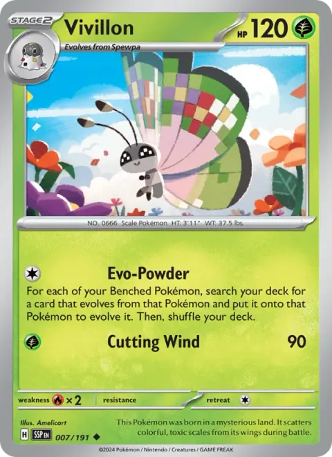 Vivillon [Evo-Powder | Cutting Wind]