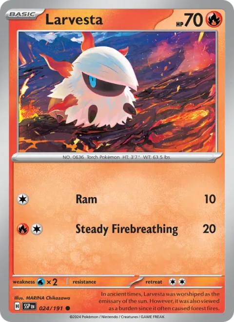 Larvesta [Ram | Steady Firebreathing]