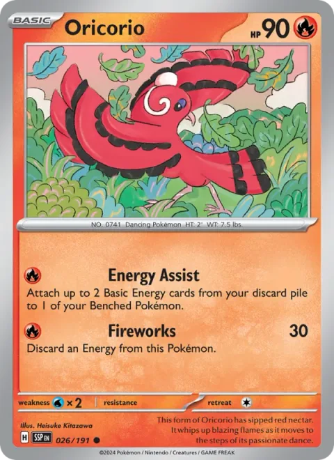 Oricorio [Energy Assist | Fireworks]