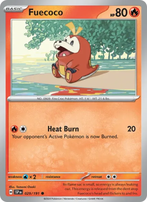 Fuecoco [Heat Burn]