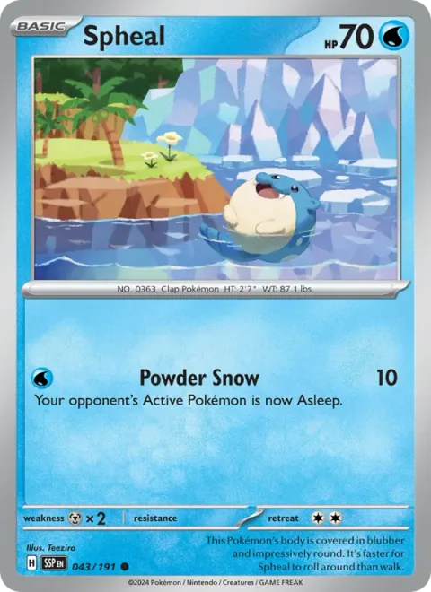 Spheal [Powder Snow]