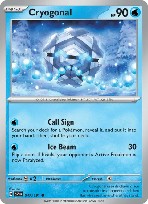 Cryogonal [Call Sign | Ice Beam]