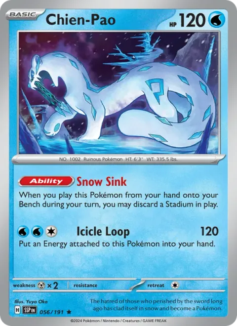 Chien-Pao [Snow Sink | Icicle Loop]
