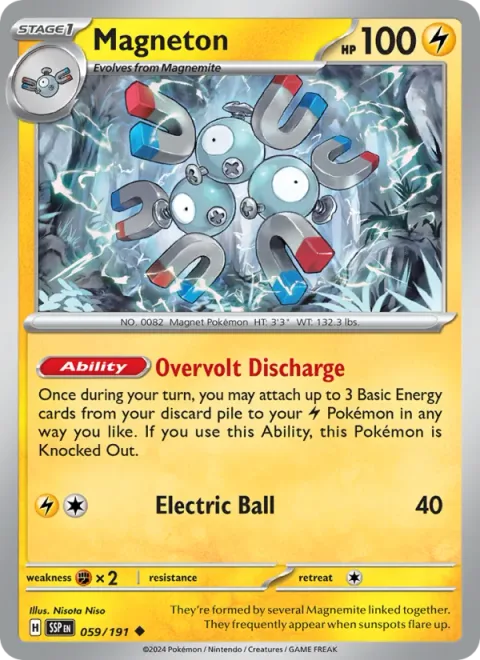 Magneton [Overvolt Discharge | Electric Ball]