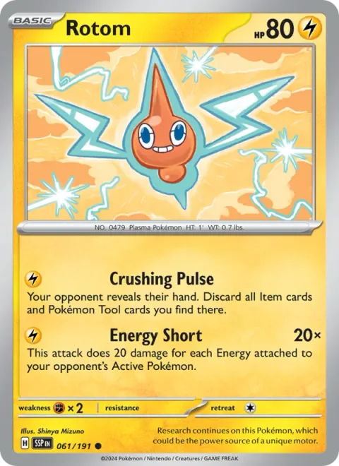 Rotom [Crushing Pulse | Energy Short]