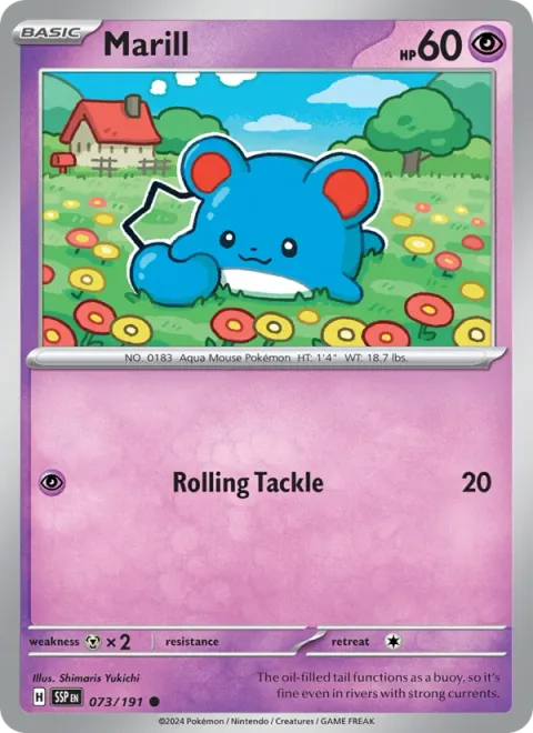 Marill [Rolling Tackle]