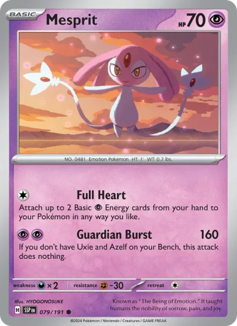 Mesprit [Full Heart | Guardian Burst]