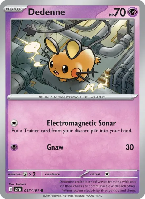 Dedenne [Electromagnetic Sonar | Gnaw]