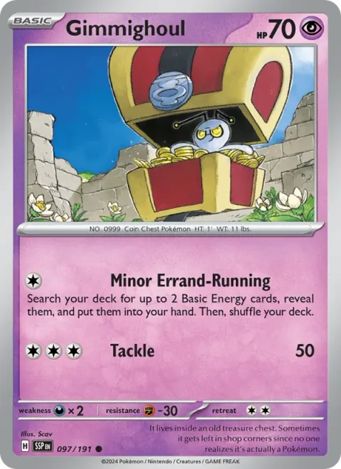Gimmighoul [Minor Errand-Running | Tackle]