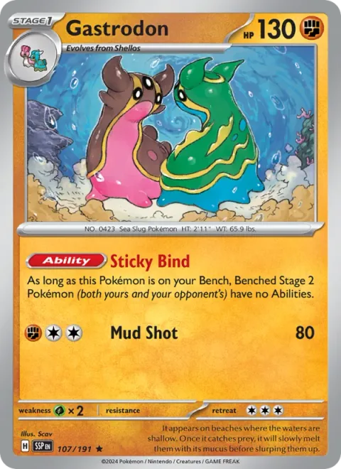 Gastrodon [Sticky Bind | Mud Shot]