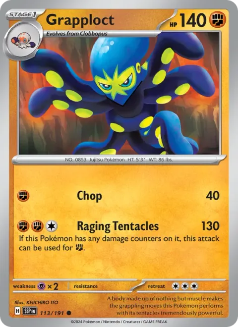Grapploct [Chop | Raging Tentacles]