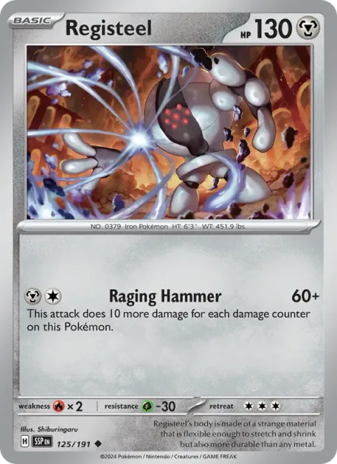 Registeel [Raging Hammer]
